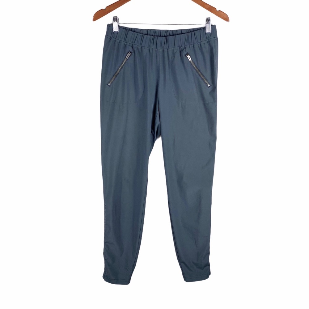 Athleta Slate Blue Track Joggers
